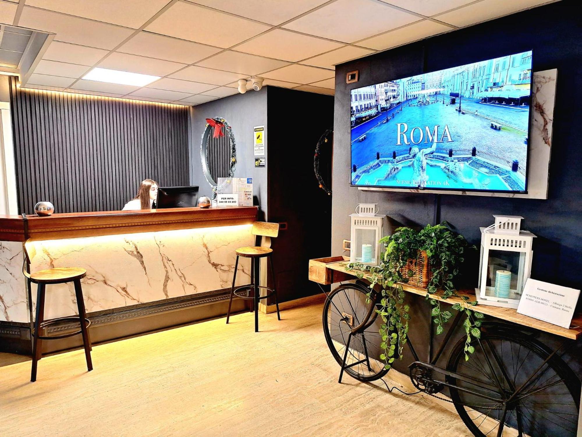 Scheppers Hotel Рим Экстерьер фото
